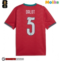 Moške Nogometnih dresov Portugalska Diogo Dalot #5 Domači SP 2026 Kratki rokavi